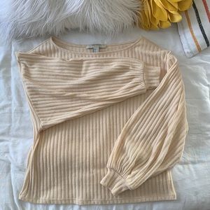 Puffed Sleeve Sweater